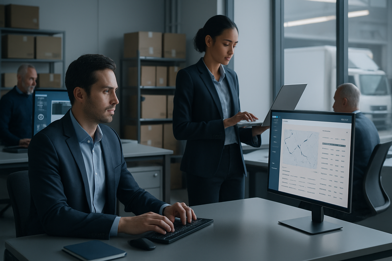 APPNEURAL Logistics visual