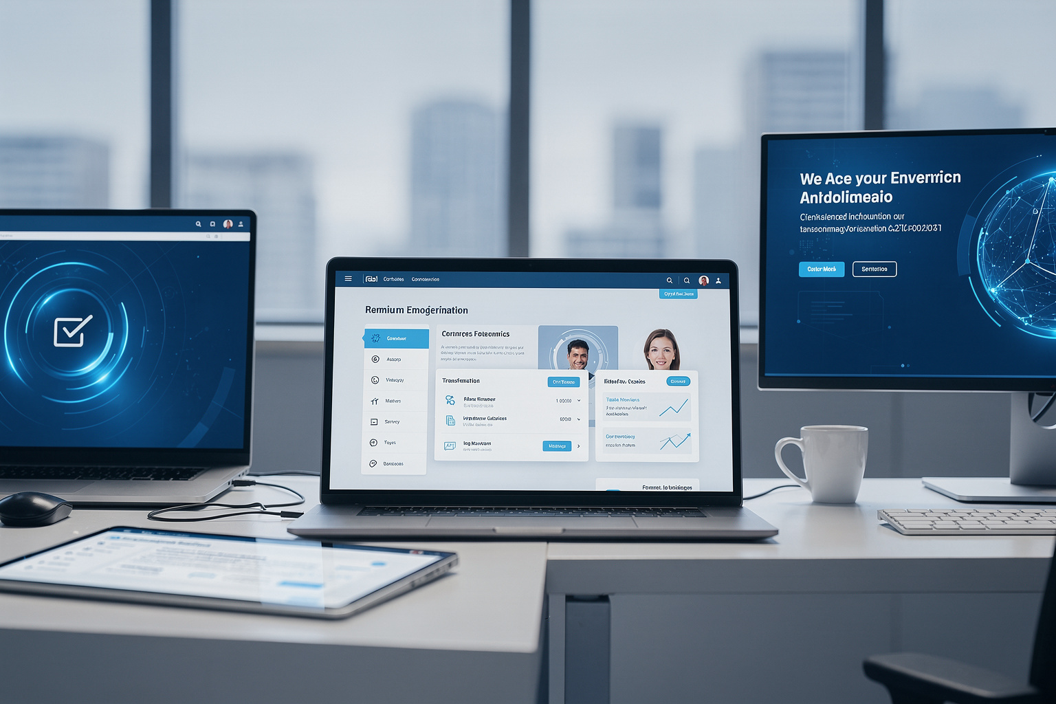 Hospitality systems overview illustration